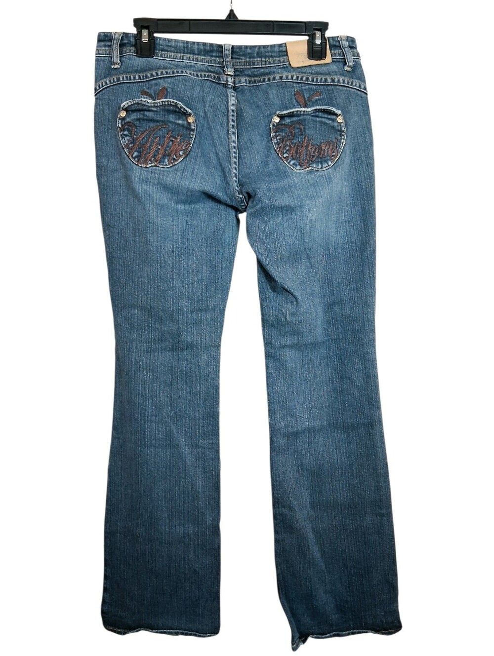 Apple Bottoms Jeans Vintage Women's Bootcut Size 9/10 Medium Wash Blue